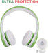 Toddler Headphones wireless, Bluetooth kid Headphones for Boys girls with 15 Hours Play time & Sharing Port, built in Mic for laptop phones comput...