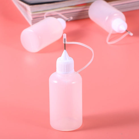 ULTNICE Needle Tip Glue Bottle Applicator Bottles Needle Squeeze Bottle DIY Quilling Tool 30ml Pack of 10...