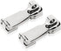 2 Pcs 3 Inch Marine Grade Door Hasp, 316 Stainless Steel Swivel Safety Hasp, Heavy Duty Door Hasp with Turning Padlock Eye Mount...