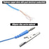 Adjustable Anti Static Wrist Strap, Grounded Wrist Band with ESD Safe Grounding Cord for Computer Electronics PC Building (1 Pcs)...