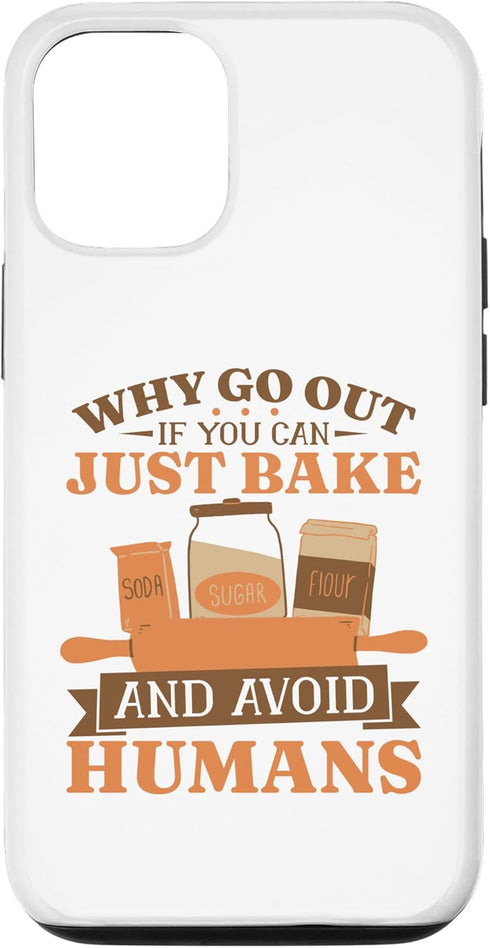 iPhone 15 Bread Maker Why Go Out Baking Lover, Bread Making Case...