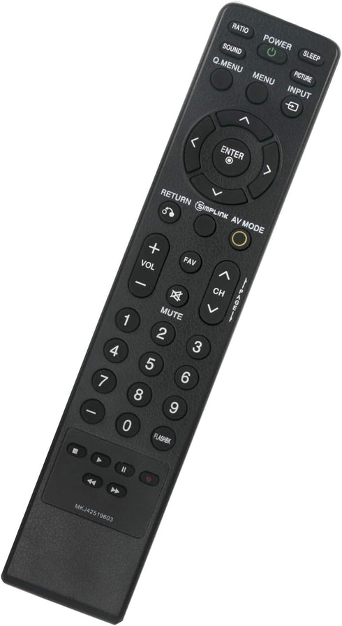 New Remote Control MKJ42519603 Replacement Compatible with LG LED TV 42PG20C 50PG20C 50PG30 60PG30 50PG30C 60PG30C 42PG10 50PG10 42PG20 50PG20 MKJ...