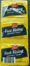 1 Strip of 3 Baker Corner Rapid Rise Instant Fast Rising Yeast bread Baking Dry...