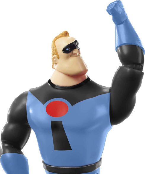 Mattel Disney and Pixar The Incredibles Mr. Incredible Action Figure, Posable Character in Signature Look, Collectible Toy, 8 inch...