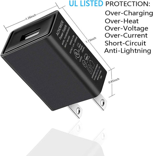 Fast Charger for Samsung Galaxy Phone - Galaxy J8 J7 J6 J5 J4 J3 J2 J1 Prime Pro, J7 Sky Pro, 2018 2017 2016, S6 S7 Edge, LG Q6 K7, Nexus 6 5, Mot...