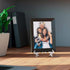 12 Pieces Picture Easel Stand, Clear plate Stand, 7 Inch Card Display Stand, Display Holder for Picture Photos Decoration...
