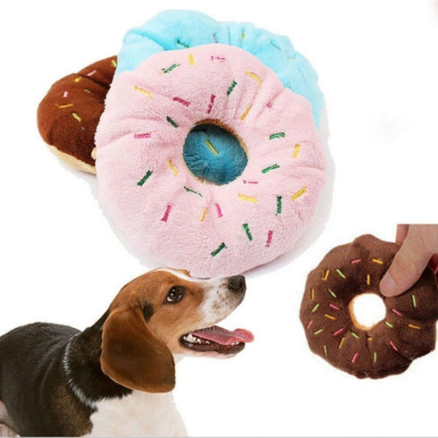 Blue Dog Squeaky Toys, Durable Dog Toys, Cute Stuffed Pet Plush Toys, Puppy Chew Toys for Small Medium Dog Pet Supplies(ZS302)...