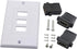zdyCGTime 3-Port HDMI 2.0 Decorative Wall Plate - HDMI, Component, Composite Audio Video Wall Outlet Mount Panel, Supports 4K 60Hz, Perfect for Pr...