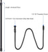 Phone Holder for Stroller/Treadmill/Shopping Cart/Pole,27.5" Length Arm 360°Adjustable Clip 1/4"-20 Threaded,Compatible with 3.5~7.5" iPhone/Smart...