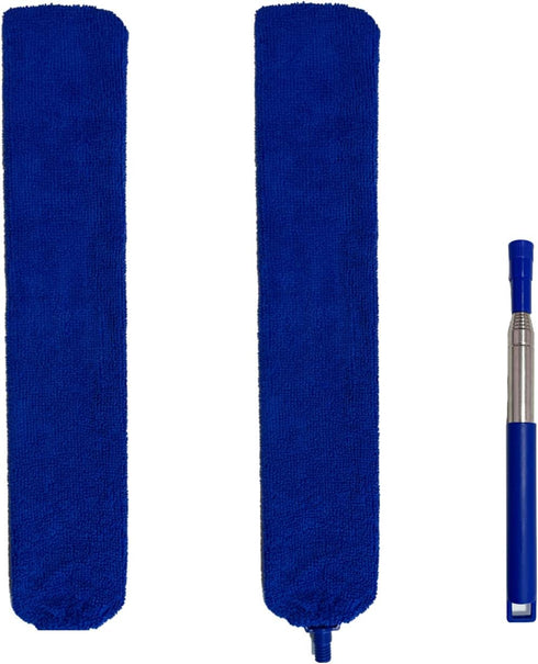 Retractable Gap Dust Cleaner, Cleaning Tool Under Appliance Or Sofa,Microfiber Hand Duster, Detachable and Washable Gap Cleaning Brush, Couch Clea...
