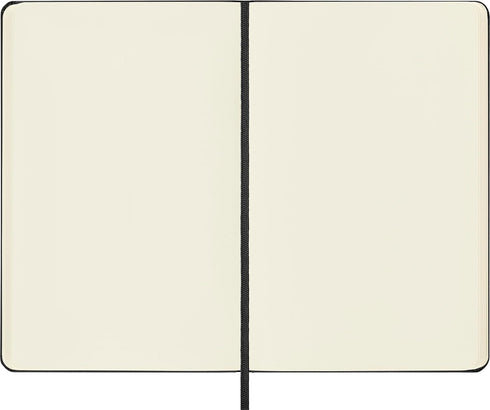 Moleskine Classic Notebook, Hard Cover, Medium (4.5" x 7") Plain/Blank, Black, 208 Pages...