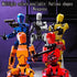 T13 Action Figure Set 3D Printed Multi-Jointed Movable T13 Lucky 13 Dummy 13 Nova 13 Robot 13 Action Figure (5 color)...