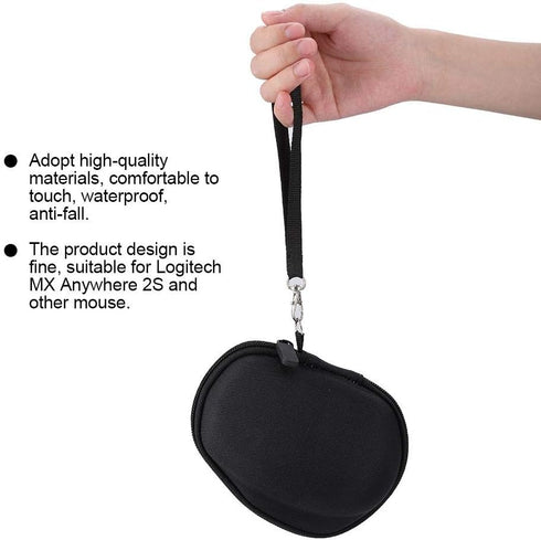 Hard Travel Storage Case for Mouse, EVA Protective Mouse Case Carrying Pouch Cover Bag for Logitech MX Anywhere 2S...