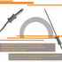 OEM WB20T10024 Oven Meat Probe WB20T10025 Oven Temperature Probe for GE WB20X5050 Oven Meat Temperature Sensor Probe LMQHZDK Manufacturing...