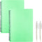 Graph Paper Spiral Notebook, 2-Pack, 200 Pages of Squared Paper, A5 Grid Journal Notebook for Writing,Drawing,Graphing in Work & School, 8,3 x 5.7...