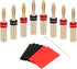 Preffair 8 Pcs HiFi Audio Locking Banana Plugs for Speaker Cable Audiophile 24K Gold Plated Double Screw Loudspeaker Bi-Wire Connector Terminal wi...