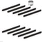 10 Pack Black Replacement Nibs with Removal Ring for Wacom Bamboo & Intuos Pens...
