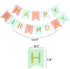 Mint Peach Birthday Party Decorations, Happy Birthday Decoration Set with BDAY Banner Pom Poms Circle Dot Garland and Tassel Garland for Women Gri...