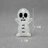 BinaryABC Halloween Glow in The Dark Pumpkin Ghost Miniature Figurines,Luminous Garden Ghost Decor, Fairy Garden Doll House Accessories,Halloween ...