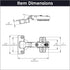 Hickory Hardware P5105-14 Euro Cabinet Concealed Hinge - Self Closing Feature - Easy Installation hinge - Full Overlay Frameless Design with 105° ...