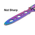 TOPCOM Butterfly Trainer, Unsharp-Blade Practice Training Tool Stainless Steel...