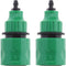 The Lord of the Tools 2PCS Garden Water Hose Quick Connector Micro Irrigation Adapter One Way Adapter Tap Connector Fitting for 8/11mm 4/7mm Pipe ...