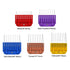 COSYONALL Animal Stainless Steel 5 Color Dog Guide Comb Set,Cutting Length 1/8"-5/8" for 10#/15#/30# A5 Detachable Blade,Compatible with Andis, Os...