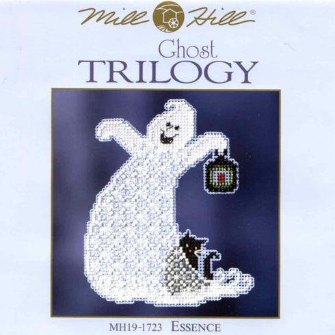 Essence Ghost Beaded Halloween Cross Stitch Kit Mill Hill 2017 Ghost Trilogy MH191723...