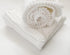 Cotton Muslin Pompom Baby Blanket,Summer Bed Sheet,Cotton Bath Towel Baby Receiving Blanket 29.5"x40" (White)...