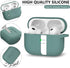 AirPods Pro 2/Pro Case Cover with Cleaner Kit,Soft Silicone Protective Case for Apple AirPod Pro 2nd/1st Generation Case for Women Men,AirPods Cas...