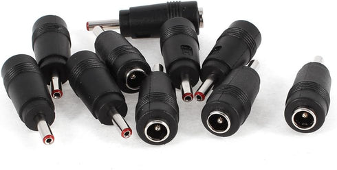 uxcell DC Power Adapter 3.5x1.35mm Male to 5.5x2.1mm Female Jack Barrel Connector 10 Pack...