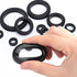 260 Pcs Rubber Grommet Kit Set of 7 Sizes, Firewall Hole Plug Ring Rubber Gasket for Plumbing, Hardware Repair, Automotive, Wiring, Plug and Cable...