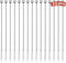 15Pcs Metal Stir Sticks, Stainless Coffee Stirrers Reusable, Swizzle Sticks for Cocktails, Multifunctional Stir Sticks for Epoxy, Resin, Coffee, W...
