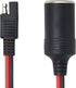 SAE Cigarette Lighter Plug Socket Adapter Power Extension Cable Cord SAE 2 Pin Quick Release Connect Disconnect Plug...