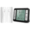 (New Version) AMIR Refrigerator Thermometer, Wireless Indoor Outdoor Thermometer, Sensor Temperature Monitor with Audible Alarm Temperature Gauge ...