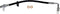 Dorman H620938 Front Passenger Side Brake Hydraulic Hose Compatible with Select Dodge/Ram Models...