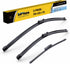 3 Wipers 25"/22"/15" Replacement For VW Volkswagen Tiguan 2022 2021 2020 2019 2018 (Set of 3), 25 Inch+22 Inch Windshield Wiper Blades with 15 Inc...