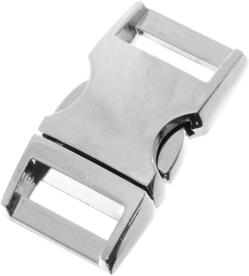 West Coast Paracord Metal Alloy Buckles - Durable and Strong Construction (5/8-inch Silver, 2 Pack)...