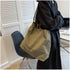 Sumleno Women Large Canvas Tote Handbags Casual Shoulder Work Bag Crossbody Top Handle Vintage Grunge Hobo Bag...