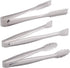 Small Serving Tongs Set 6-Inch Appetizer Tongs Stainless Steel Mini Tongs, Set of 6...