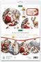 Katy Sue Christmas Ball Ornaments Die Cut Decoupage Selection Pack.12 Pre-Cut Die Cut Sheets for Christmas Card Making Supplies, Card Toppers & Pa...