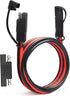 SAE Extension Cable 10 AWG - 6FT SAE to SAE Quick Disconnect Wire Battery Charger Extension Cord Heavy Duty with SAE Polarity Reverse Adapter for ...