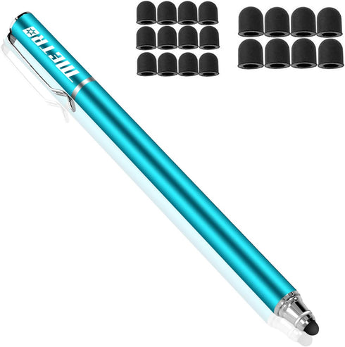 METRO Capacitive Stylus Pens, Rubber Tips 2-in-1 Series, High Sensitivity & Precision styli Pens for Touch Screens Devices (Blue)......