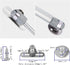 jing 20N Hydraulic Support Cabinet Hinge, Lift Support, Soft Close Lid Supports & Buffer Telescopic Cabinet Door Glue Head Gas Spring Supports 6 I...