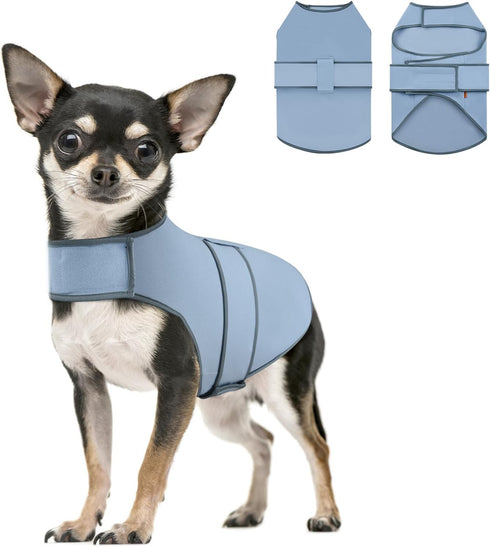 Dog Anxiety Shirt,Dog Anxiety Jacket Calming Vest for Thunderstorm,Travel,Separation, Calming Coat Wrap for Dogs, Pet Stress Relief Anxiety Jacket...