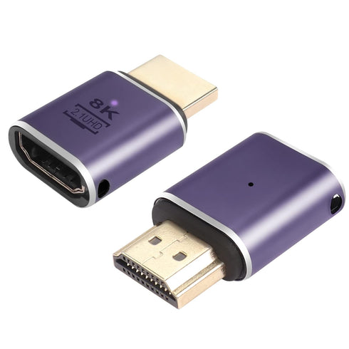 PNGKNYOCN 8K HDMI Adapter, 48Gbps HDMI 2.1 Male to Female Extender Support 8K@60Hz, 4K@120Hz, HDR, eARC for HDTV,Laptop,Monitor,Projector?2-Pack?...