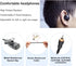 Radio Earpiece, 3.5mm 1-Pin C Shape Walkie Talkie Earpiece with PTT Mic Compatible with Motorola CLP1010, CLP1040, CLP1060 Two Way Radios Headphon...