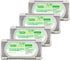 4Packs Refrigerator Deodorizer(60g Each Pack)? Fonday Odor Eliminator for Fridges Freezers Coolers & Lunch Boxes, Bamboo Activated Charcoal Fridge...