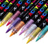 Guangna Direct Liquid Soft Head Acrylic Marker Pen 12 Colors Student Special Non-Transparent Stackable Watercolor Pen Marker Pen DIY Journal Graff...