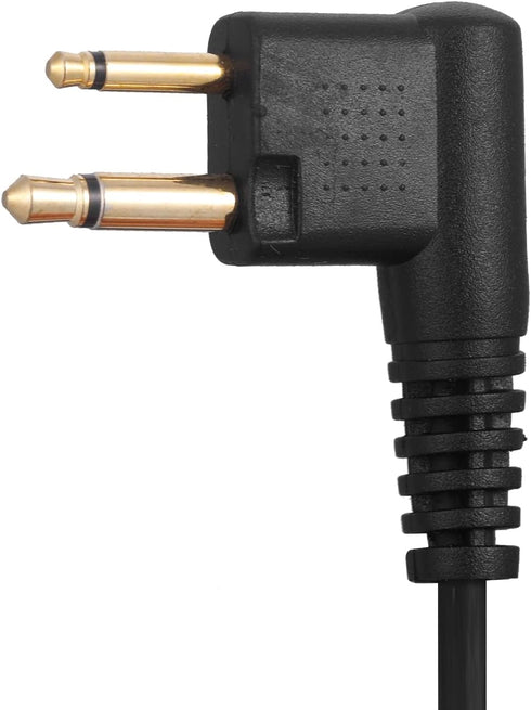 Walkie Talkie Earpiece Headset for Motorola Radio cls1410 cls1110 bpr40 cp200 cp200d cp185 cp100 rdm2070d with Covert Acoustic Tube and PTT mic (1...